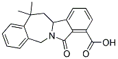 6,6-DIMETHYL-12-OXO-4B,6,11,12-TETRAHYDRO-5H-11A-AZA-DIBENZO[A,F]AZULENE-1-CARBOXYLIC ACID 结构式