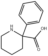 2-苯基-2-哌啶-1-羧酸 结构式