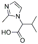 3-METHYL-2-(2-METHYL-IMIDAZOL-1-YL)-BUTYRIC ACID 结构式