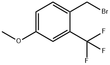 4-甲氧基-2-(三氟甲基)苄溴 结构式