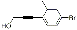 3-(4-BROMO-2-METHYL-PHENYL)-PROP-2-YN-1-OL 结构式