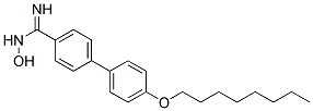 N-HYDROXY-4'-OCTYLOXY-BIPHENYL-4-CARBOXAMIDINE 结构式