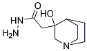 (3-HYDROXY-1-AZA-BICYCLO[2.2.2]OCT-3-YL)-ACETIC ACID HYDRAZIDE 结构式