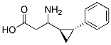 TRANS-3-AMINO-3-(2-PHENYL-CYCLOPROPYL)-PROPIONIC ACID 结构式