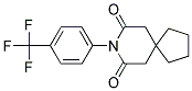 8-[4-(Trifluoromethyl)phenyl]-8-azaspiro[4.5]decane-7,9-dione 结构式