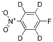 4-FLUORONITROBENZENE-D4 结构式