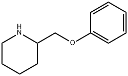 2-(PHENOXYMETHYL)PIPERIDINE 结构式