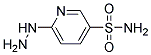 6-HYDRAZINOPYRIDINE-3-SULFONAMIDE 结构式