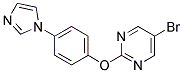 5-Bromo-2-[4-(1H-imidazol-1-yl)phenoxy]pyrimidine 结构式