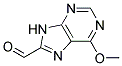 6-METHOXY-9H-PURINE-8-CARBALDEHYDE 结构式