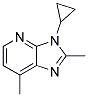 3-CYCLOPROPYL-2,7-DIMETHYL-3H-IMIDAZO[4,5-B]PYRIDINE 结构式