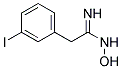 N-HYDROXY-2-(3-IODO-PHENYL)-ACETAMIDINE 结构式