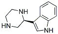 (S)-3-PIPERAZIN-2-YL-1H-INDOLE 结构式