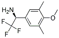 (S)-2,2,2-Trifluoro-1-(4-methoxy-3,5-dimethyl-phenyl)-ethylamine 结构式