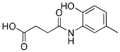 N-(2-HYDROXY-5-METHYL-PHENYL)-SUCCINAMIC ACID 结构式
