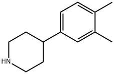 4-(3,4-DIMETHYLPHENYL)PIPERIDINE 结构式