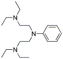 1,1,7,7-TETRAETHYL-4-PHENYL DIETHYLENE TRIAMINE 结构式