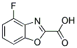 4-FLUOROBENZO[D]OXAZOLE-2-CARBOXYLIC ACID 结构式