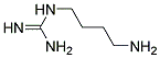 ANTI-1-AMINO-4-GUANIDOBUTANE 结构式