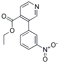 3-(3-NITROPHENYL)-4-PYRIDINECARBOXYLIC ACID ETHYL ESTER 结构式