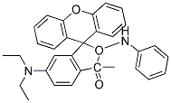 2-PHENYLAMINO-3-METHYL-6-DIETHYLAMINOFLUORAN 结构式