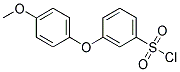 [3-(4-METHOXYPHENOXY)PHENYL]SULPHONYL CHLORIDE 结构式
