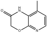 8-METHYL-1H-PYRIDO[2,3-B][1,4]OXAZIN-2-ONE 结构式