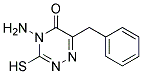 4-AMINO-6-BENZYL-3-MERCAPTO-1,2,4-TRIAZIN-5(4H)-ONE 结构式