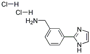 3-(1H-IMIDAZOL-2-YL)-BENZYLAMINE 2HCL 结构式