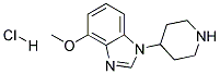 4-METHOXY-1-(PIPERIDIN-4-YL)-1H-BENZO[D]IMIDAZOLE HYDROCHLORIDE 结构式