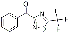 PHENYL-(5-TRIFLUOROMETHYL-[1,2,4]OXADIAZOL-3-YL)-METHANONE 结构式