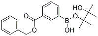 3-Benzyloxycarbonylphenylboronic acid, pinacol ester 结构式