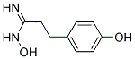 N-HYDROXY-3-(4-HYDROXY-PHENYL)-PROPIONAMIDINE 结构式