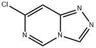 7-氯-[1,2,4]三氮唑并[4,3-C]嘧啶 结构式