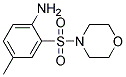 4-METHYL-2-(MORPHOLIN-4-YLSULFONYL)ANILINE 结构式