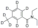 N,N-DIETHYL-3-METHYL-D3-BENZAMIDE-2,4,5,6-D4 结构式