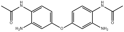 N-[4-(4-ACETYLAMINO-3-AMINO-PHENOXY)-2-AMINO-PHENYL]-ACETAMIDE 结构式
