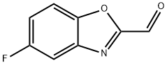 5-FLUOROBENZO[D]OXAZOLE-2-CARBALDEHYDE 结构式