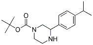 3-(4-ISOPROPYL-PHENYL)-PIPERAZINE-1-CARBOXYLIC ACID TERT-BUTYL ESTER 结构式