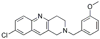 8-CHLORO-2-(3-METHOXYBENZYL)-1,2,3,4-TETRAHYDROBENZO[B]-1,6-NAPHTHYRIDINE 结构式