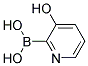 3-Hydroxypyridin-2-yl-2-boronic acid 结构式