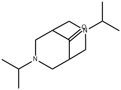 3,7-DIISOPROPYL-3,7-DIAZABICYCLO[3.3.1]NONAN-9-ONE 结构式