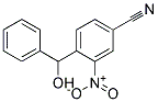 4-(Hydroxy-phenyl-methyl)-3-nitro-benzonitrile 结构式