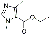 3,5-DIMETHYL-3H-IMIDAZOLE-4-CARBOXYLIC ACID ETHYL ESTER 结构式
