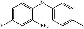 5-FLUORO-2-(4-METHYLPHENOXY)ANILINE 结构式