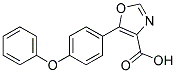5-(4-Phenoxyphenyl)-1,3-oxazole-4-carboxylic acid 结构式