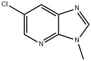 6-氯-3-甲基-3H-咪唑并[4,5-B]吡啶 结构式