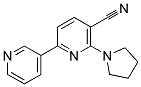 6-PYRROLIDIN-1-YL-[2,3']BIPYRIDINYL-5-CARBONITRILE 结构式