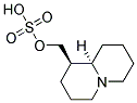 SULFURIC ACID MONO-[(1R,9AR)-1-(OCTAHYDRO-QUINOLIZIN-1-YL)METHYL] ESTER 结构式