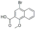 4-Bromo-1-methoxy-naphthalene-2-carboxylic acid 结构式